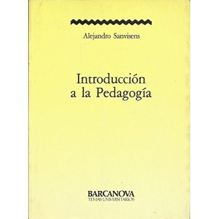 INTRODUCCIÓN A LA PEDAGOGÍA